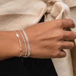 Dinny Hall Bijou Folded Heart Bracelet