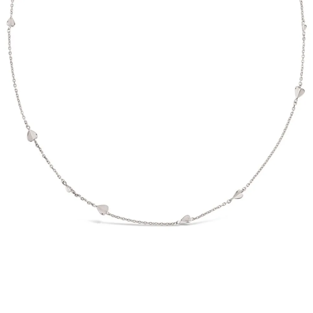 Dinny Hall Bijou Folded Heart Chain Necklace