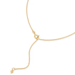 Dinny Hall Bijou Folded Heart Chain Necklace