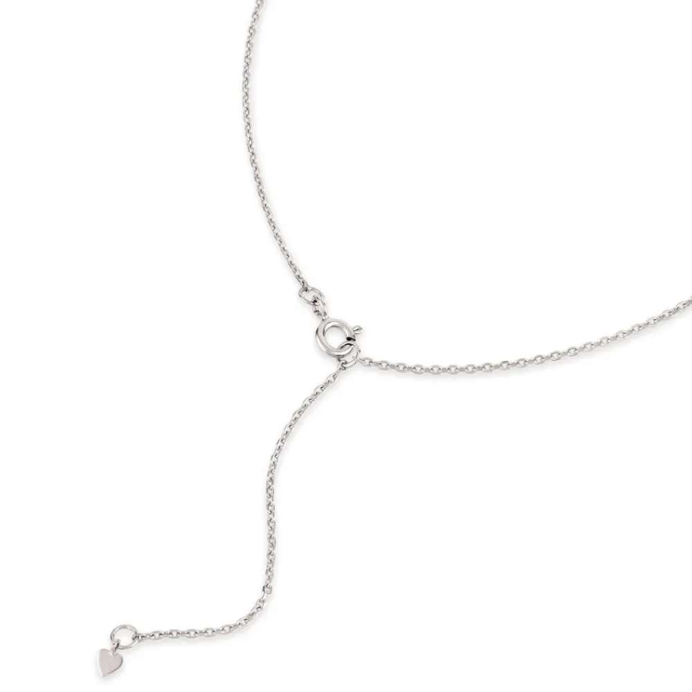 Dinny Hall Bijou Folded Heart Chain Necklace