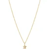 Dinny Hall Bijou Solid Yellow Gold Star Diamond Pendant
