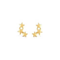 Dinny Hall Bijou Trio Of Star Studs