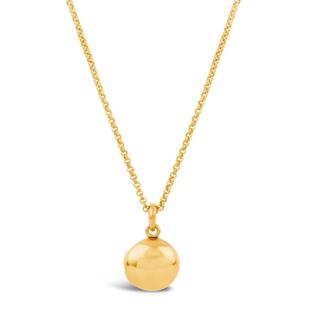 Dinny Hall Button Locket With Heart Charm