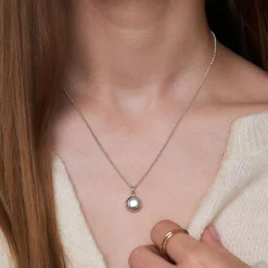 Dinny Hall Button Locket With Heart Charm