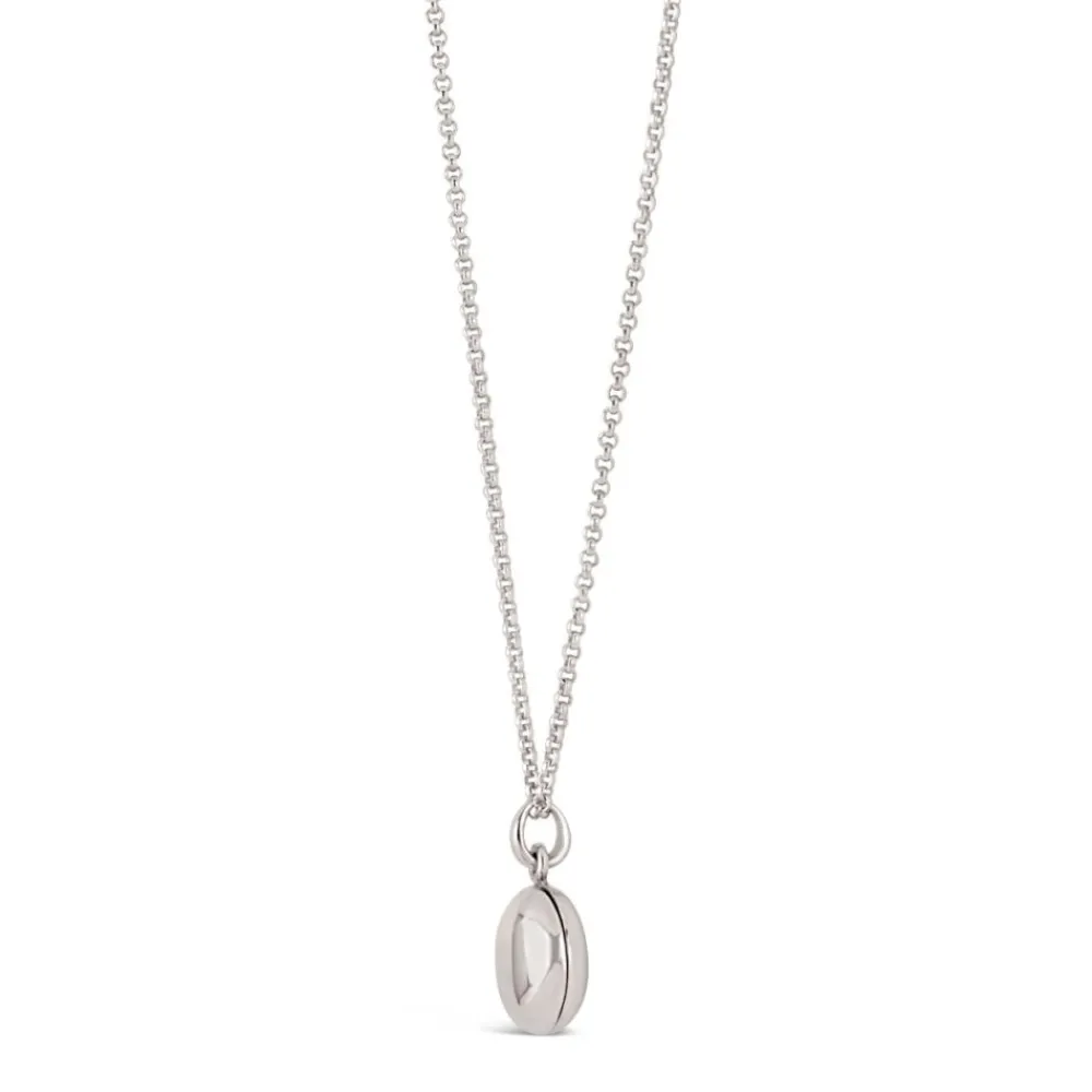 Dinny Hall Button Locket With Heart Charm