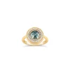 Dinny Hall Double Halo 14K Fine Pinky Ring