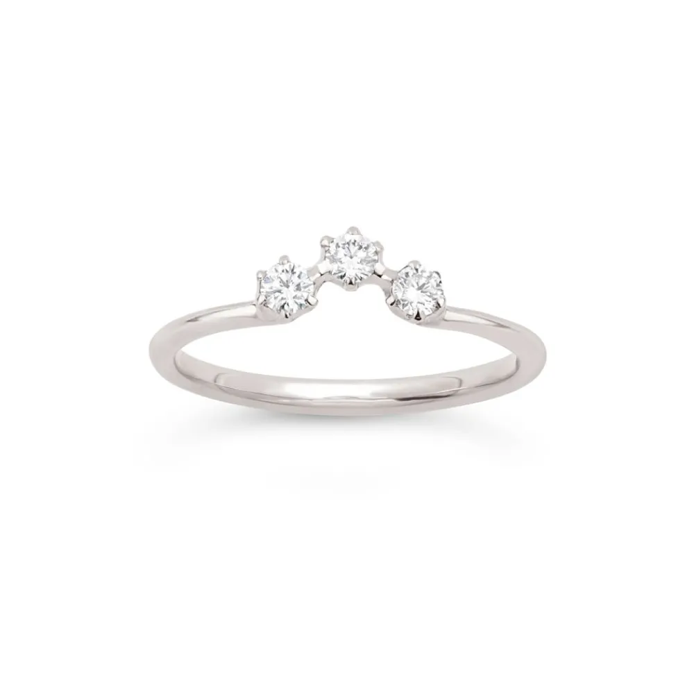 Dinny Hall Ellie 18K Fine Diamond Crown Ring