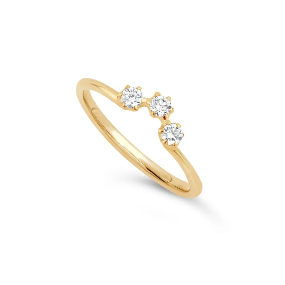 Dinny Hall Ellie 18K Fine Diamond Crown Ring