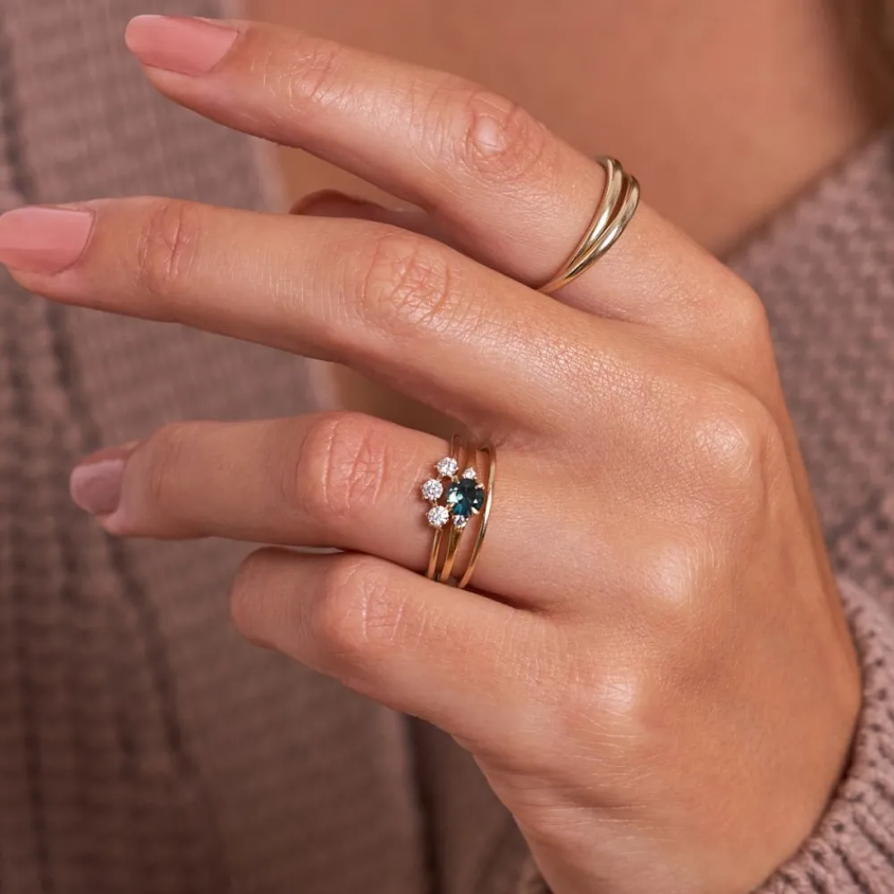Dinny Hall Ellie 18K Fine Diamond Crown Ring