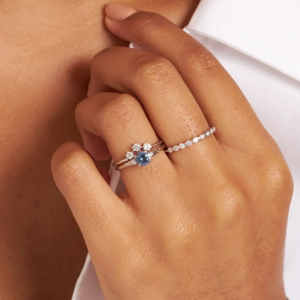 Dinny Hall Ellie 18K Fine Diamond Crown Ring