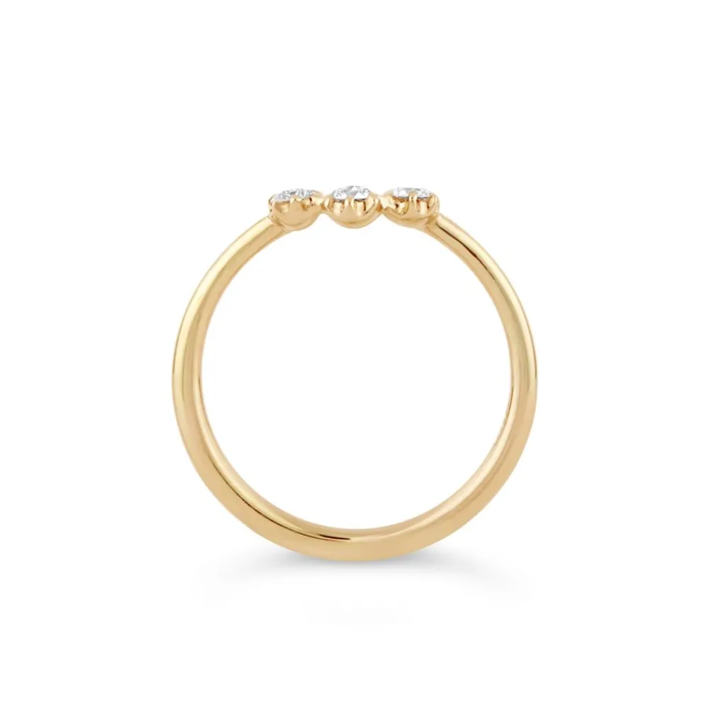 Dinny Hall Ellie 18K Fine Diamond Crown Ring