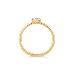 Dinny Hall Ellie 18K Fine Diamond Solitaire Ring