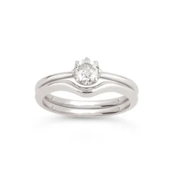 Dinny Hall Ellie 18K Fine Diamond Solitaire Ring