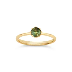 Dinny Hall Ellie 18K Fine Sage Green Sapphire Solitaire Ring