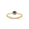 Dinny Hall Ellie 18K Fine Slate Blue Montana Sapphire Solitaire Ring