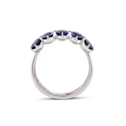 Dinny Hall Elyhara 18K Fine Blue Sapphire Five Stone Ring