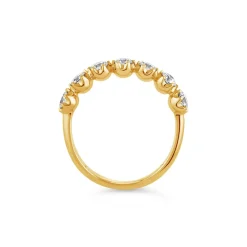 Dinny Hall Elyhara 18K Fine Diamond Seven Stone Ring