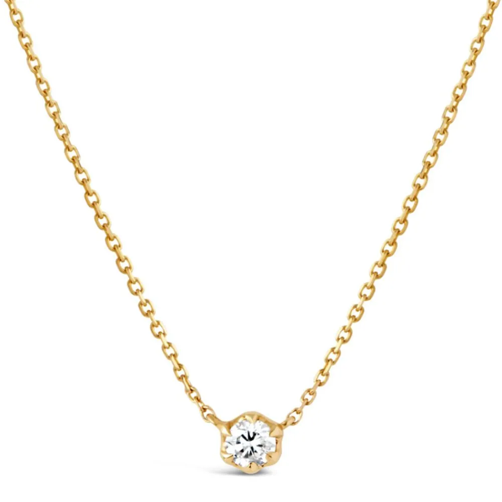 Dinny Hall Elyhara 18K Yellow Gold 0.25Ct Diamond Pendant