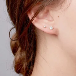 Dinny Hall Elyhara 18K Yellow Gold Diamond Studs