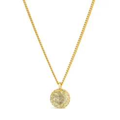 Dinny Hall Gem Drop Medium Rose Cut Pendant