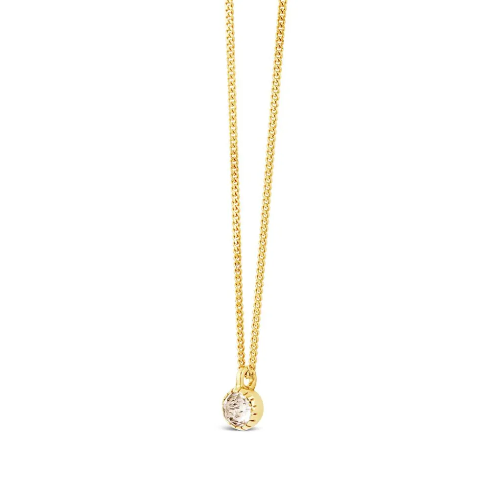 Dinny Hall Gem Drop Mini Rose Cut Pendant