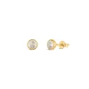 Dinny Hall Gem Drop Rose Cut Studs