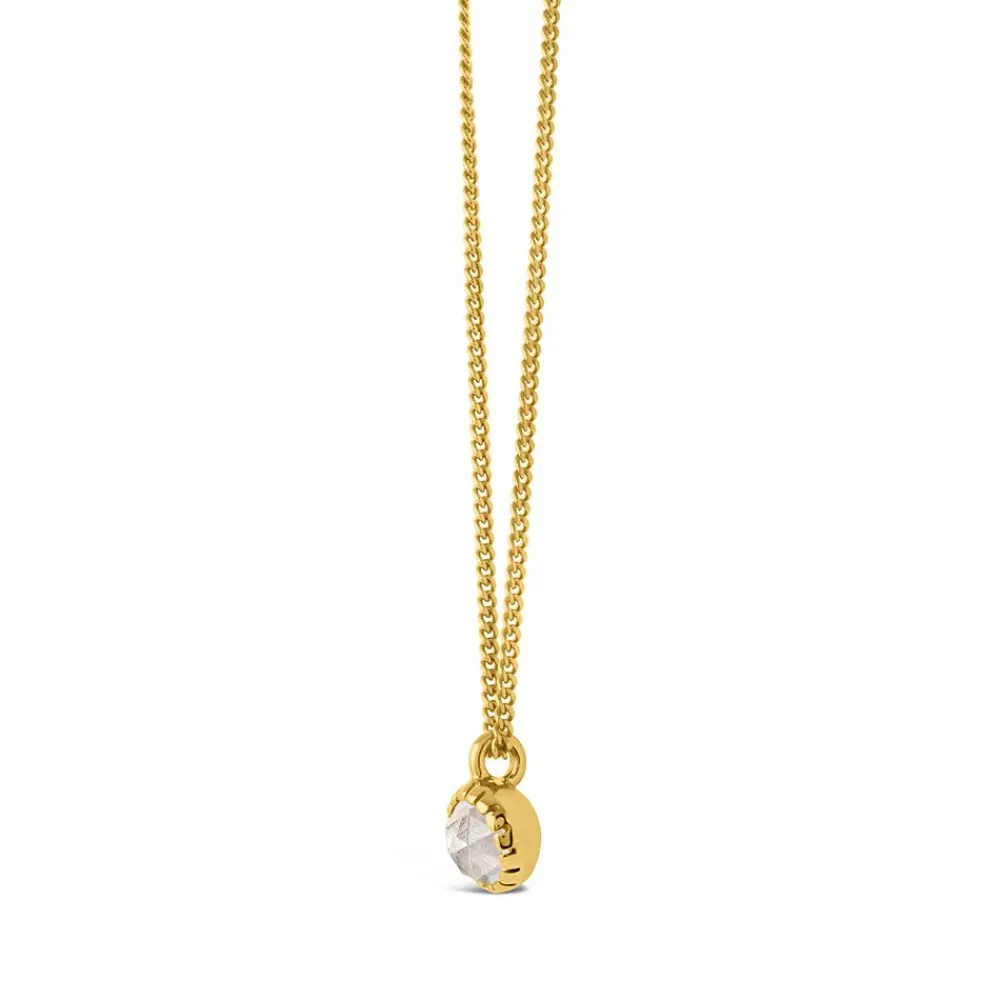 Dinny Hall Gem Drop Small Rose Cut Pendant