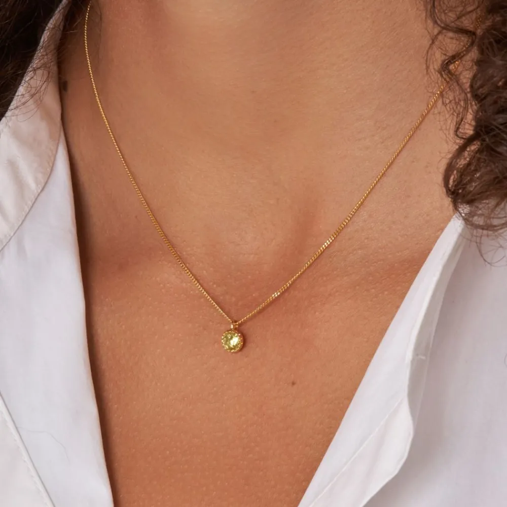 Dinny Hall Gem Drop Small Rose Cut Pendant
