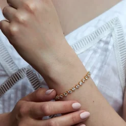 Dinny Hall Gem Drop Tennis Bracelet