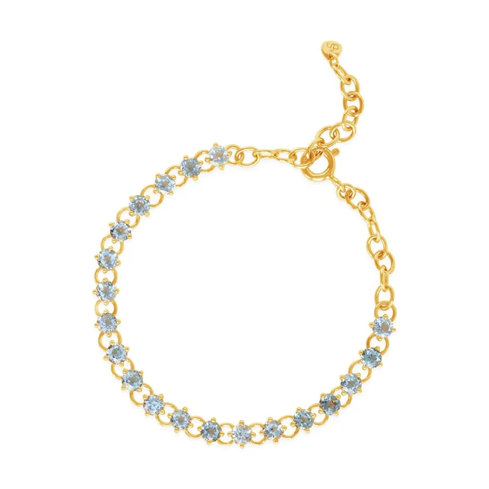 Dinny Hall Gem Drop Tennis Bracelet