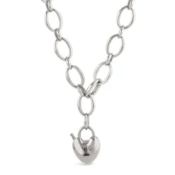 Dinny Hall Heart Padlock Necklace