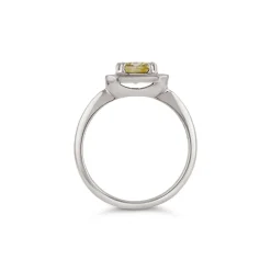 Dinny Hall Heni 18K Fine Pale Yellow Sapphire & Diamond Ring