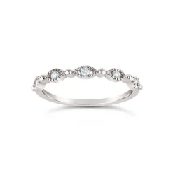 Dinny Hall Jasmine 14K Fine Diamond Set Half Eternity Ring