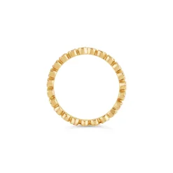 Dinny Hall 14K Diamond Forget Me Not Full Eternity Ring