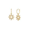 Dinny Hall 14K Diamond Jasmine Flower Drops