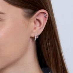 Dinny Hall 14K Diamond Jasmine Single Stud