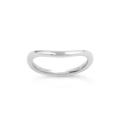 Dinny Hall 18K Gold Curved Court Wedding Band