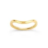 Dinny Hall 18K Gold Deep Curved Court Wedding Band