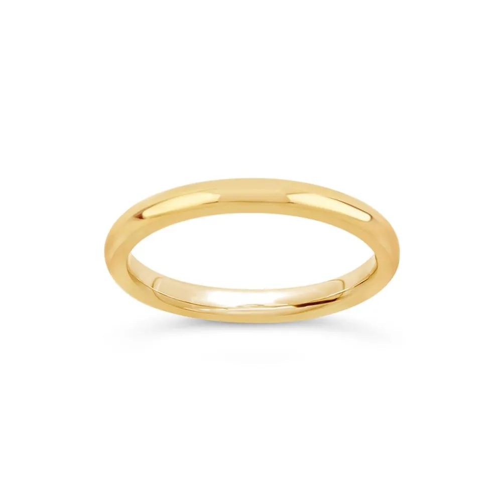 Dinny Hall 18K Gold 2Mm Court Wedding Band