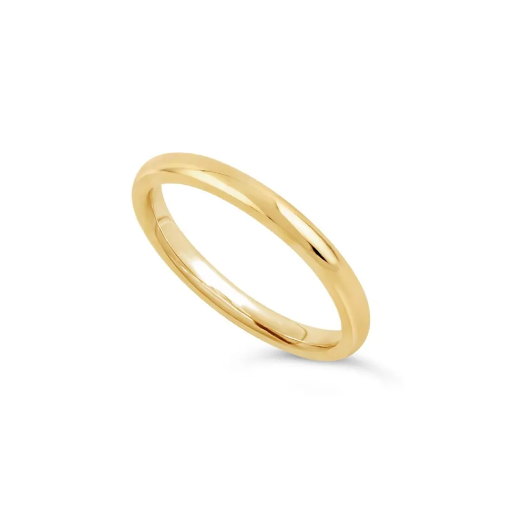 Dinny Hall 18K Gold 2Mm Court Wedding Band