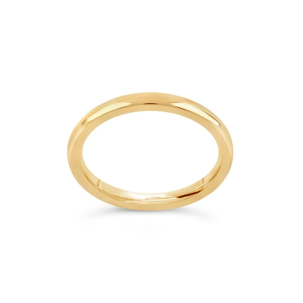 Dinny Hall 18K Gold 2Mm Court Wedding Band