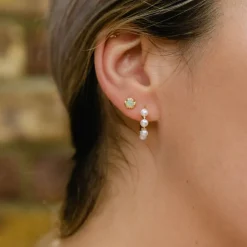Dinny Hall 14K Gold Opal Single Stud