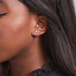 Dinny Hall 14K Gold Opal Studs