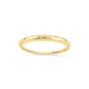 Dinny Hall 18K Gold Round Tapering Wedding Band