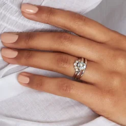 Dinny Hall 18K Gold Round Tapering Wedding Band