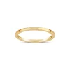 Dinny Hall 18K Gold Skinny Flat Wedding Band