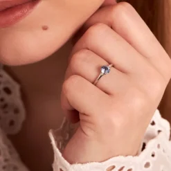 Dinny Hall Kassia 18K Fine Blue Sapphire & Diamond Ring