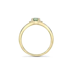 Dinny Hall Kassia 18K Fine Green Sapphire & Diamond Ring