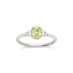 Dinny Hall Katie 18K Fine Montana Lemon Sapphire & Diamond Ring