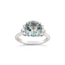 Dinny Hall Krista 18K Fine Aquamarine & Diamond Ring